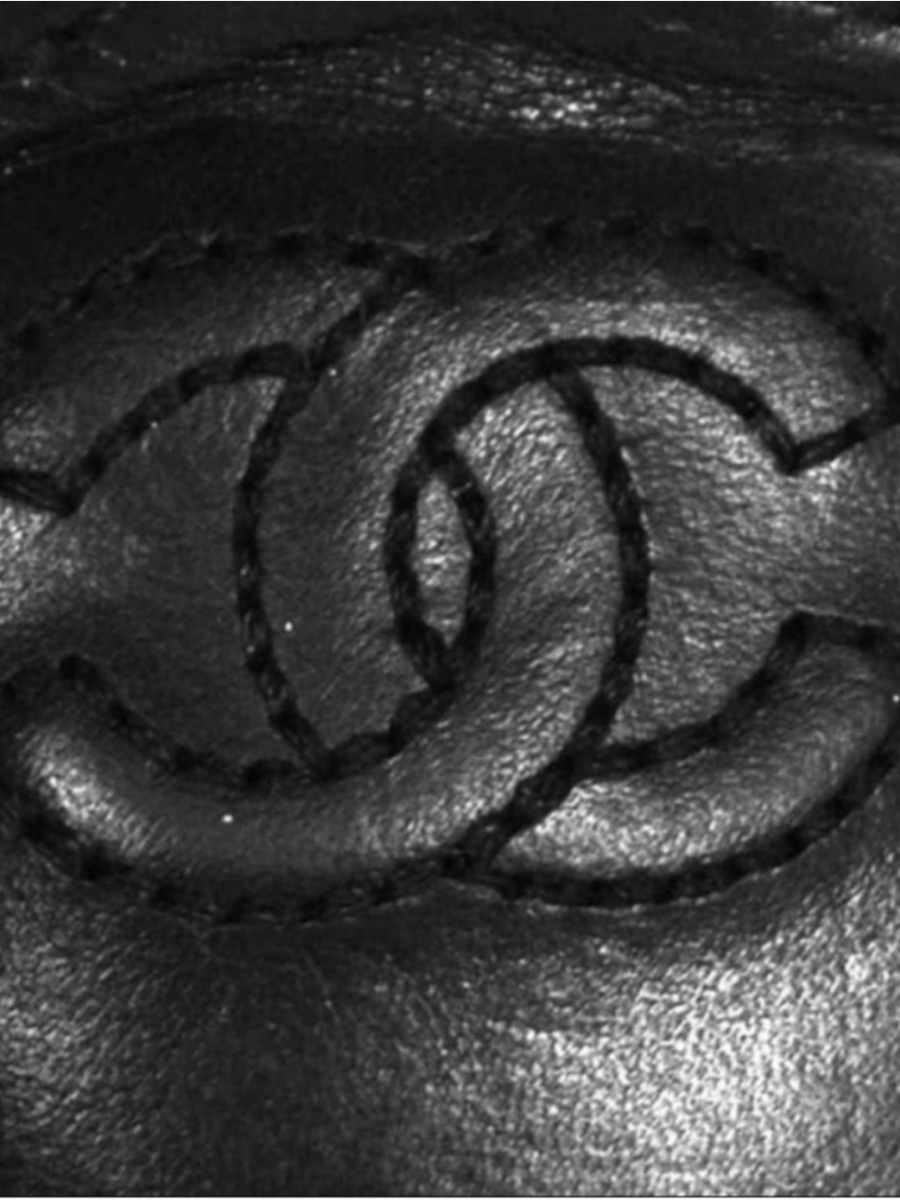 CHANEL Black Leather Knee High Lace Detail riding Boot Runway Fall 2016 - Picture 11 of 14
